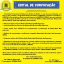 Edital de Convocação.