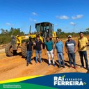 Patrolamento da linha no KM 17 à pedido do Vereador Rai Ferreira.